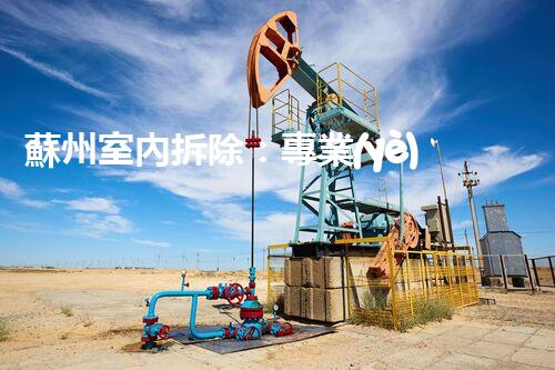 蘇州室內拆除：專業(yè)高效，安全環(huán)保一站式服務